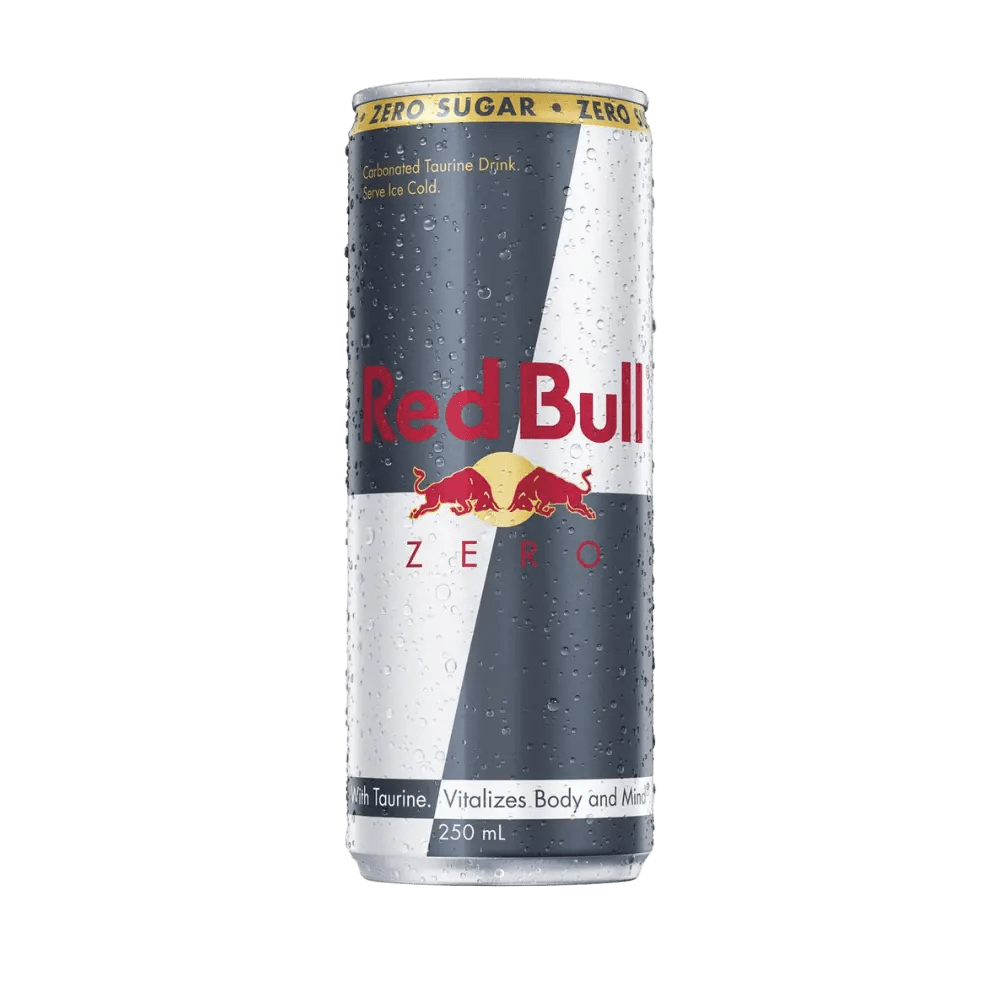 Red Bull Energy Drink Zero 250ml - The Box Bunch